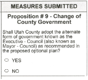 Utah County Prop 9