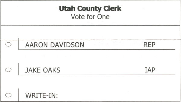 2022 election guide - utah county clerk